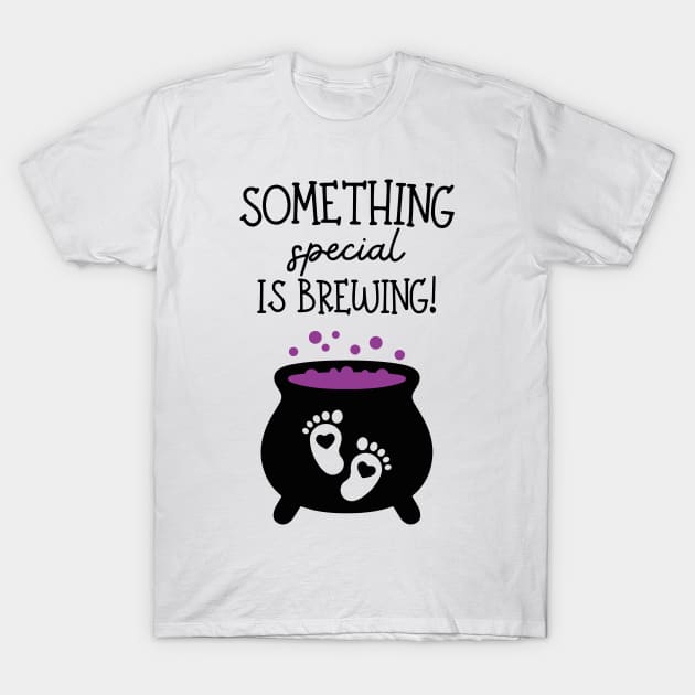 Something Special is Brewing, Halloween Costume for Pregnant Women T-Shirt by yass-art